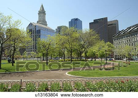 Boston, MA, Massachusetts, Downtown View Large Photo Image Picture - Boston, MA, Massachusetts, Downtown. Fotosearch