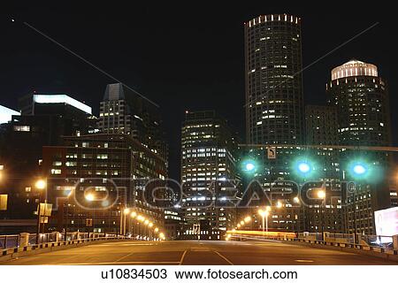 Boston, MA, Massachusetts, Downtown Skyline, evening View Large Photo Image Stock Image - Boston, MA, Massachusetts, Downtown Skyline, evening. Fotosearch