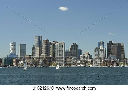 Boston, MA, Massachusetts, Downtown Skyline View Large Photo Image Stock Image - Boston, MA, Massachusetts, Downtown Skyline. Fotosearch