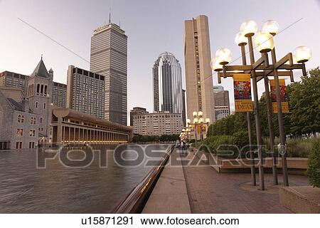 Boston, MA, Massachusetts, Downtown, skyline, Prudential Center View Large Photo Image Stock Image - Boston, MA, Massachusetts, Downtown, skyline, Prudential Center. Fotosearch