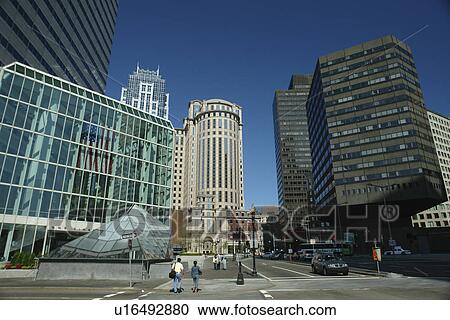Boston, MA, Massachusetts, Downtown skyline, evening View Large Photo Image Stock Image - Boston, MA, Massachusetts, Downtown skyline, evening. Fotosearch