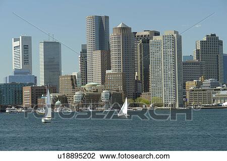 Boston, MA, Massachusetts, Downtown Skyline View Large Photo Image Stock Image - Boston, MA, Massachusetts, Downtown Skyline. Fotosearch