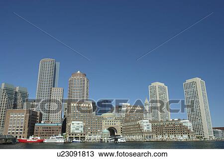 Boston, MA, Massachusetts, Downtown Skyline View Large Photo Image Stock Image - Boston, MA, Massachusetts, Downtown Skyline. Fotosearch