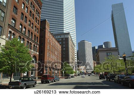 Stock Image -  Boston, MA, Massachusetts, Downtown. Fotosearch
