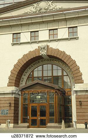 Stock Image -  Boston, MA, Massachusetts, Downtown, The Exchange Conference Center. Fotosearch