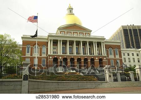 Stock Image -  Boston, MA, Massachusetts, Downtown. Fotosearch