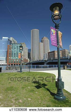 Boston, MA, Massachusetts, Downtown Skyline View Large Photo Image Stock Photo - Boston, MA, Massachusetts, Downtown Skyline. Fotosearch