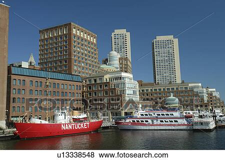 Boston, MA, Massachusetts, Downtown Skyline View Large Photo Image Stock Photo - Boston, MA, Massachusetts, Downtown Skyline. Fotosearch