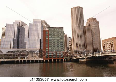 Boston, MA, Massachusetts, Downtown Skyline View Large Photo Image Stock Photo - Boston, MA, Massachusetts, Downtown Skyline. Fotosearch