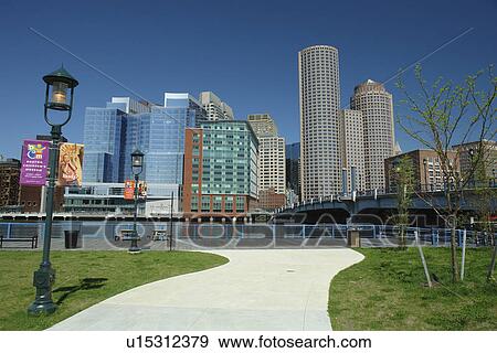 Boston, MA, Massachusetts, Downtown Skyline View Large Photo Image Stock Photo - Boston, MA, Massachusetts, Downtown Skyline. Fotosearch