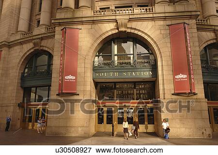 Boston, MA, Massachusetts, Downtown, South Station View Large Photo Image Stock Photo - Boston, MA, Massachusetts, Downtown, South Station. Fotosearch