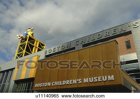 Stock Photography -  Boston, MA, Massachusetts, Downtown, Boston Children's Museum. Fotosearch