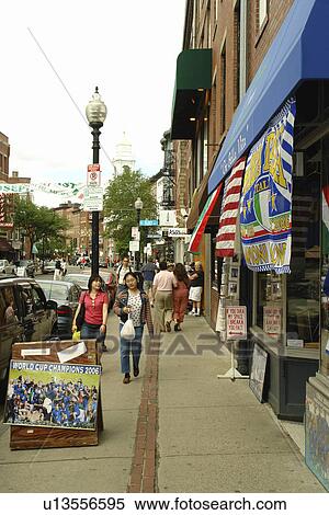 Boston, MA, Massachusetts, Downtown, Italian District View Large Photo Image Stock Photography - Boston, MA, Massachusetts, Downtown, Italian District. Fotosearch