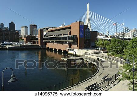 Boston, MA, Massachusetts, Downtown, Charles River Bridge, cable-stayed bridge, The Big Dig View Large Photo Image Stock Photography - Boston, MA, Massachusetts, Downtown, Charles River Bridge, cable-stayed bridge, The Big Dig. Fotosearch