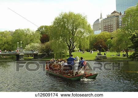 Boston, MA, Massachusetts, Public Garden View Large Photo Image Picture - Boston, MA, Massachusetts, Public Garden. Fotosearch