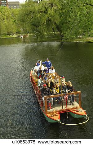 Stock Photography -  Boston, MA, Massachusetts, Public Garden. Fotosearch