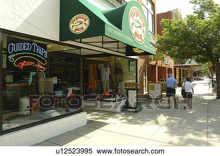 Stock Photography -  Bozeman, MT, Montana, downtown. Fotosearch