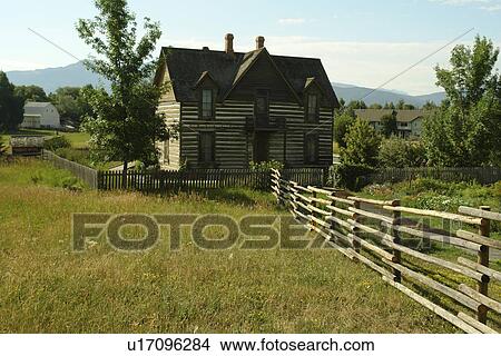 Bozeman, MT, Montana, Museum of the Rockies, pioneer cabin View Large Photo Image Picture - Bozeman, MT, Montana, Museum of the Rockies, pioneer cabin. Fotosearch