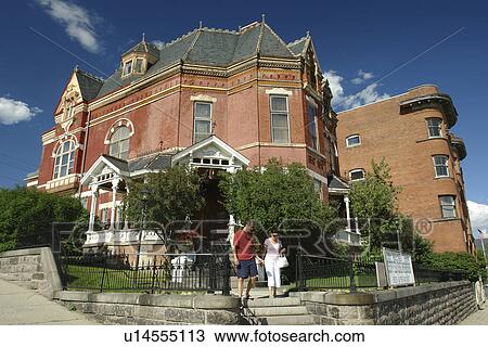 Stock Image -  Butte, MT, Montana, Copper King Mansion, Bed & Breakfast. Fotosearch