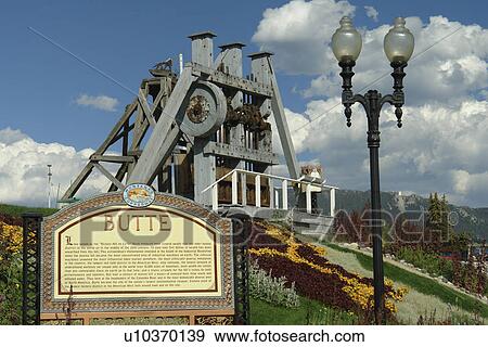 Butte, MT, Montana, Lexington Stamp Mill View Large Photo Image Stock Photo - Butte, MT, Montana, Lexington Stamp Mill. Fotosearch