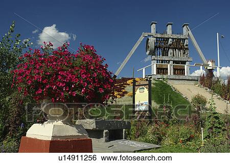 Stock Photograph -  Butte, MT, Montana, Lexington Stamp Mill. Fotosearch