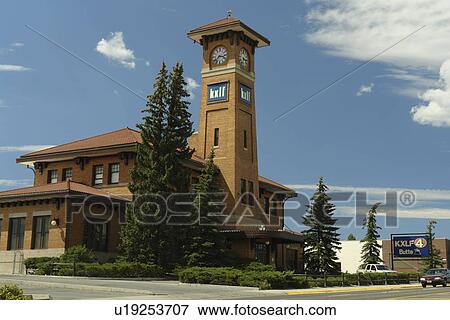 Butte, MT, Montana, Old Depot, Radio Station, The Milwaukee Road Depot View Large Photo Image Stock Photo - Butte, MT, Montana, Old Depot, Radio Station, The Milwaukee Road Depot. Fotosearch
