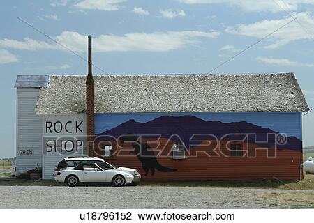 Bynum, MT, Montana, Two Medicine Dinosaur Center, Rock Shop View Large Photo Image Stock Image - Bynum, MT, Montana, Two Medicine Dinosaur Center, Rock Shop. Fotosearch