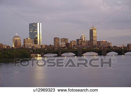Cambridge, Boston, MA, Massachusetts, evening View Large Photo Image Stock Image - Cambridge, Boston, MA, Massachusetts, evening. Fotosearch