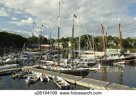 Camden, ME, Maine, Penobscot Bay, harbor View Large Photo Image Stock Photo - Camden, ME, Maine, Penobscot Bay, harbor. Fotosearch