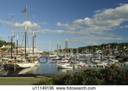 Camden, ME, Maine, Penobscot Bay, harbor View Large Photo Image Stock Photograph - Camden, ME, Maine, Penobscot Bay, harbor. Fotosearch