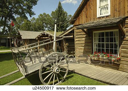 Choteau, MT, Montana, Old Trail Museum View Large Photo Image Stock Photo - Choteau, MT, Montana, Old Trail Museum. Fotosearch