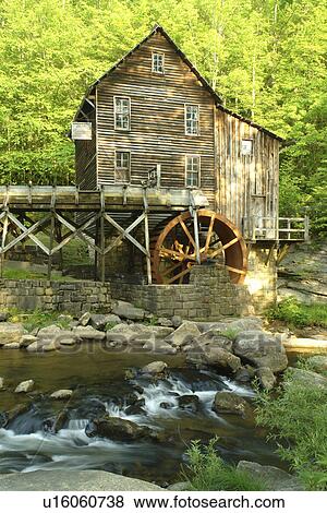 Clifftop, WV, West Virginia, Babcock State Park, The Glade, Glade Creek Grist Mill View Large Photo Image Stock Photo - Clifftop, WV, West Virginia, Babcock State Park, The Glade, Glade Creek Grist Mill. Fotosearch