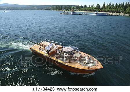 Stock Image -  Coeur D' Alene, ID, Idaho, Coeur D' Alene Resort, Lake Coeur D' Alene. Fotosearch