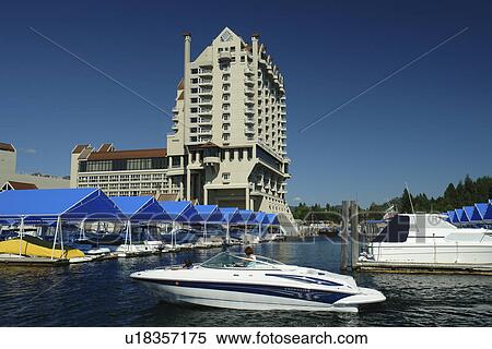 Coeur D' Alene, ID, Idaho, Coeur D' Alene Resort, Lake Coeur D' Alene View Large Photo Image Stock Photography - Coeur D' Alene, ID, Idaho, Coeur D' Alene Resort, Lake Coeur D' Alene. Fotosearch