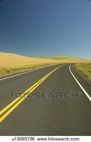 Colfax, The Palouse Country, WA, Washington, Whitman County, rolling hills, scenic drive, road View Large Photo Image Stock Photograph - Colfax, The Palouse Country, WA, Washington, Whitman County, rolling hills, scenic drive, road. Fotosearch