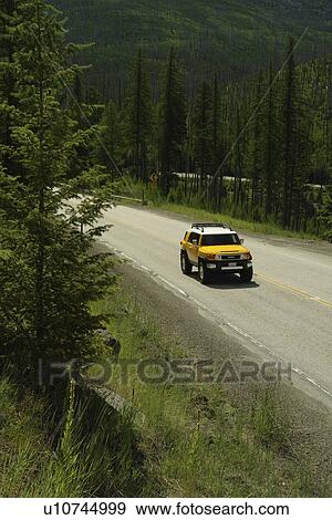 Stock Photo -  Colville National Forest, WA, Washington, Route 20, Sherman Pass Scenic Byway, 1988 Wildfire, White Mountain. Fotosearch