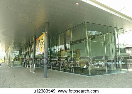 Stock Photo -  Corning, NY, New York, Corning Museum of Glass. Fotosearch