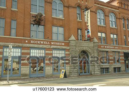Stock Image -  Corning, NY, New York, Historic Downtown. Fotosearch