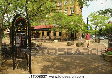 Corning, NY, New York, Historic Downtown View Large Photo Image Stock Photo - Corning, NY, New York, Historic Downtown. Fotosearch