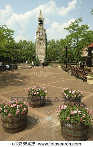 Corning, NY, New York, Historic Downtown View Large Photo Image Stock Photography - Corning, NY, New York, Historic Downtown. Fotosearch