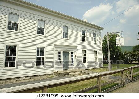Corning, NY, New York, The Corning-Painted Post Historical Society Museum Complex View Large Photo Image Stock Photo - Corning, NY, New York, The Corning-Painted Post Historical Society Museum Complex. Fotosearch