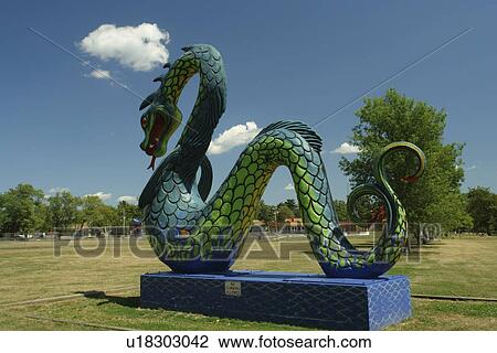 Crosby, MN, Minnesota, Serpent Lake, dragon, serpent statue View Large Photo Image Stock Image - Crosby, MN, Minnesota, Serpent Lake, dragon, serpent statue. Fotosearch