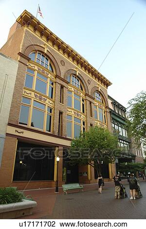Stock Image -  Cumberland, MD, Maryland, Historic Downtown. Fotosearch