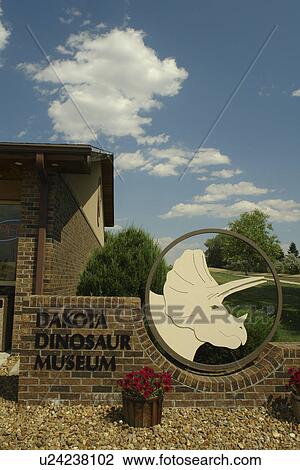 Stock Image -  Dickinson, ND, North Dakota, Dakota Dinosaur Museum. Fotosearch