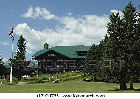 East Glacier Park, MT, Montana, Rocky Mountains, Blackfeet Indian Reservation, Glacier Park Lodge View Large Photo Image Stock Photography - East Glacier Park, MT, Montana, Rocky Mountains, Blackfeet Indian Reservation, Glacier Park Lodge. Fotosearch