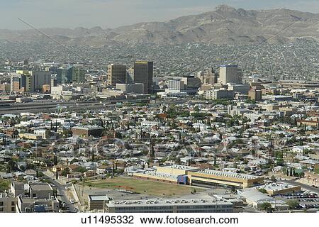 El Paso, Texas, TX, View Large Photo Image Stock Image - El Paso, Texas, TX, . Fotosearch