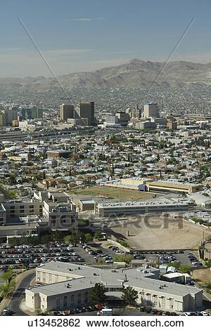 El Paso, Texas, TX, View Large Photo Image Stock Image - El Paso, Texas, TX, . Fotosearch