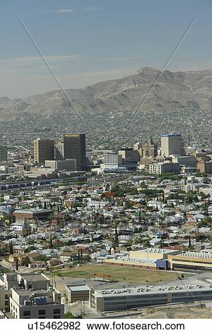 El Paso, Texas, TX, View Large Photo Image Stock Image - El Paso, Texas, TX, . Fotosearch