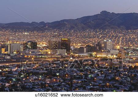 El Paso, Texas, TX, View Large Photo Image Stock Image - El Paso, Texas, TX, . Fotosearch