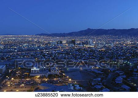 El Paso, Texas, TX, View Large Photo Image Stock Image - El Paso, Texas, TX, . Fotosearch